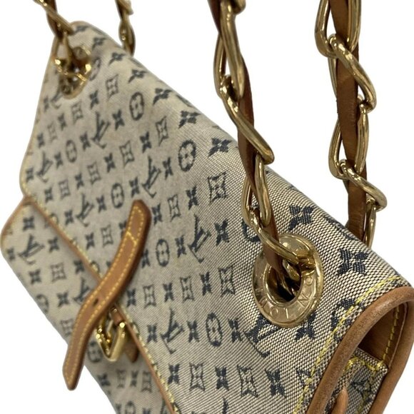 Auth LOUIS VUITTON Camille M92002 Blue Monogram Mini - SP0070 Shoulder Bag - Picture 10 of 16